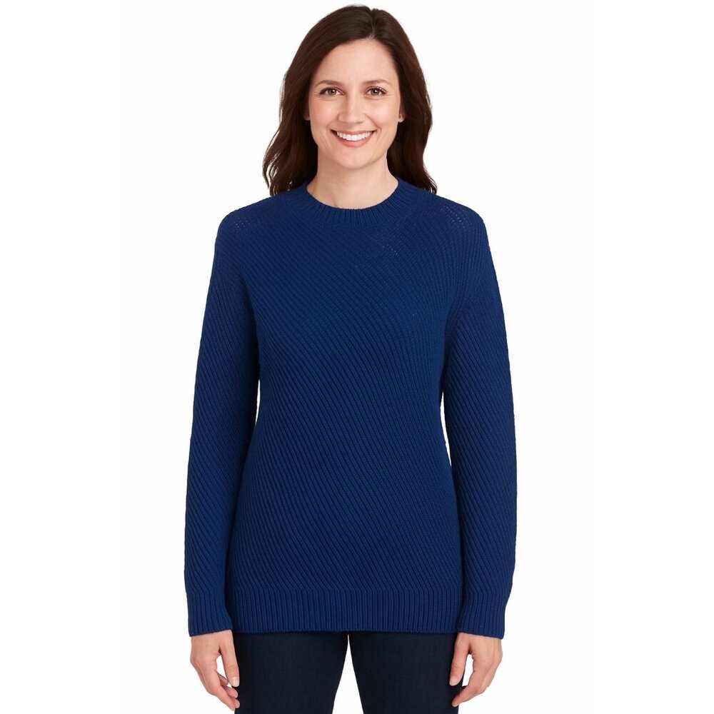 Inhabit Womens Wool Alpaca Blend Size M Medium Long Sleeve Sweater Career Office